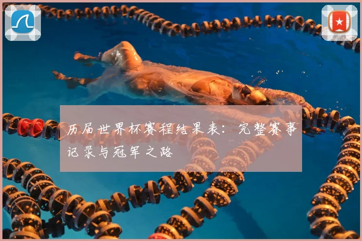 历届世界杯赛程结果表：完整赛事记录与冠军之路