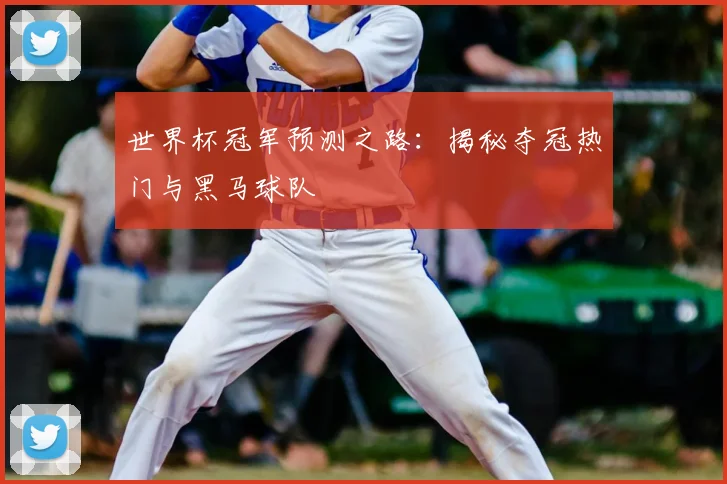世界杯冠军预测之路:揭秘夺冠热门与黑马球队